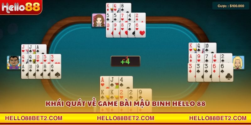 Khái quát về game bài Mậu Binh Hello 88